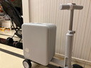 babycare電動(dòng)行李箱智能拉桿箱可坐騎登機旅行箱男女騎行箱 20英寸時(shí)光銀 曬單實(shí)拍圖