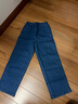 優(yōu)衣庫童裝男童女童彈力松緊牛仔長(cháng)褲水洗產(chǎn)品休閑褲25新款480841 65 寶藍色 130 曬單實(shí)拍圖