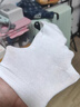 浪莎網(wǎng)眼超薄款襪子女純棉100%全棉質(zhì)品牌夏季防臭透氣白運動(dòng)中筒夏天 【6雙白色】·100%純棉超薄 均碼 (對應35-40鞋碼可穿) 曬單實(shí)拍圖