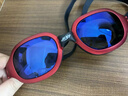 佳斯特（JAST）泳鏡女士高清防水防霧大框游泳眼鏡近視游泳鏡成人男泳鏡泳帽套裝 酒紅電鍍泳鏡（平光） 曬單實(shí)拍圖