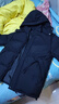 羅蒙（ROMON）2025新款羽絨棉服冬季可拆卸連帽商務(wù)休閑棉衣加厚保暖棉襖外套男 黑色 2XL 【建議136-155斤】 曬單實(shí)拍圖