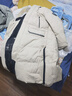 坦博爾羽絨服男女鵝絨加厚長(cháng)款戶(hù)外保暖極寒外套TB245820 竹鹽米 180  曬單實(shí)拍圖