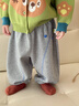 嘟嘟家男童春季休閑褲兒童針織長(cháng)褲春裝女童簡(jiǎn)約百搭褲子寬松戶(hù)外運動(dòng)褲 麻灰 90 曬單實(shí)拍圖
