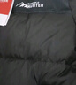 鴨鴨【高充絨203g】羽絨服男短款加厚冬季新款極寒保暖面包服撞色外套 黑色 L (175) 曬單實(shí)拍圖