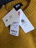優(yōu)衣庫男裝女裝柔軟綿羊毛圓領(lǐng)針織衫/長(cháng)袖毛衣毛衫478541 44 亮黃色 L /175/100A 曬單實(shí)拍圖