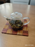 明尊（LIGHTKING）迷你小容量泡茶壺 玻璃茶壺飄逸杯玻璃杯 茶具茶水分離杯花茶壺 S-032B【200ml】 曬單實(shí)拍圖