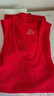 鴻運本命年純棉背心中老年全棉背心大紅色無(wú)袖內穿打底汗衫老頭衫 純棉2樣【1背心+1襪子】袋裝組合 2XL (180) 130-150斤 曬單實(shí)拍圖