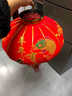新年燈籠一對2026春節馬年大紅燈籠植絨大門(mén)掛的裝飾新春元旦燈籠 100#年年有余【一對】 曬單實(shí)拍圖