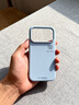 與樂(lè )（yule）【喜樂(lè )平安】適用iPhone17手機殼磁吸液態(tài)硅膠軟外殼蘋(píng)果16ProMax全包防摔相機按鍵air新款magsafe 【遠峰藍】 iPhone17Pro 曬單實(shí)拍圖