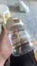世喜兒童吸管杯奶瓶1-3歲大寶寶學(xué)飲水杯嬰兒PPSU牛奶杯外出重力球 曬單實(shí)拍圖