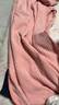 上寶麥秋款兒童連體睡衣加厚棉女童寶寶防踢睡衣家居服防著(zhù)涼 粉色120碼 曬單實(shí)拍圖