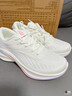 安踏葉子5丨輕質(zhì)厚底跑步鞋女鞋輕便回彈減震耐磨增高運動(dòng)鞋 曬單實(shí)拍圖