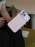 葉余適用于iPhone17Pro手機殼蘋(píng)果17pro手機殼升級款保護套軟糯水晶粉白少女Beats細圈磁吸耐臟真液態(tài) 細磁-灰粉色 iPhone 17 Pro 曬單實(shí)拍圖