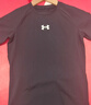 安德瑪（Under Armour）兒童短袖童裝T恤夏季涼感速干衣服男童透氣舒適休閑上衣 黑色 170 曬單實(shí)拍圖