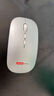 聯(lián)想（Lenovo）無(wú)線(xiàn)鼠標靜音Typec充電學(xué)習商務(wù)辦公鼠標輕薄便攜筆記本臺式電腦一體機外設接收器鼠標配鼠標墊 星耀銀 無(wú)線(xiàn)鼠標+鼠標墊 曬單實(shí)拍圖