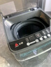 志高（CHIGO）全自動(dòng)洗衣機波輪宿舍迷你小型家用洗烘一體智能洗脫一體機 6.5KG玄武灰【主銷(xiāo)特惠+智能風(fēng)干+強動(dòng)力電機】 波輪 曬單實(shí)拍圖