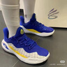 UNDER ARMOUR庫里CURRY 11男女情侶運動(dòng)籃球鞋3027416 藍黃色100 3026615-100 43 曬單實(shí)拍圖
