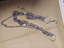 皓梵潔褲鏈配飾褲子掛飾腰鏈牛仔褲掛飾嘻哈朋克風(fēng)潮流褲子飾品次日達 銀色 【嘻哈朋克風(fēng)金屬多層腰鏈】 曬單實(shí)拍圖
