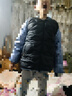 波司登25年秋季羽絨馬甲鴨絨男女兒童5A抗菌四防合體短款輕薄外套 曬單實(shí)拍圖