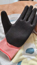 彈力王手套勞保耐磨工作男工地干活勞動(dòng)乳膠發(fā)泡王橡膠透氣男女彈 紅紗黑彈力王 小號【24雙】 曬單實(shí)拍圖