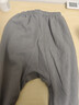 【店鋪熱銷(xiāo)】秋冬男士薄絨加厚高腰深檔秋褲保暖褲松緊腰線(xiàn)褲絨褲 深灰色 4XL 130-160斤 曬單實(shí)拍圖