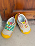 kids.ing可迪星寶寶運動(dòng)鞋2026春季新款男女童小童兒童幼兒園童鞋 涂鴉黃 26 適合腳長(cháng)15.4-15.9cm 曬單實(shí)拍圖