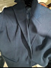 羅蒙（ROMON）藏青色西裝套裝女工作服深藍色職業(yè)女裝西服外套女士正裝女套裝 單/件-藏青西裝 3XL 建議130-139斤 曬單實(shí)拍圖
