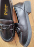 啄木鳥(niǎo)品牌斷碼真皮軟底樂(lè )福鞋女士2025秋季舒適媽媽皮鞋平底工作單鞋 黑色 38 曬單實(shí)拍圖