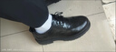 海瀾之家HLA皮鞋男士秋冬增高商務(wù)休閑鞋子男HAAPXM3EAO204 黑色42 曬單實(shí)拍圖