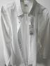 優(yōu)衣庫男女裝牛津紡襯衫長(cháng)袖襯衣休閑素色休閑通勤478086 475998 475998/01乳白色 S 曬單實(shí)拍圖
