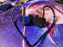 水月雨 Starfield2 星野2 動(dòng)圈入耳式高保真耳機可換線(xiàn)星空藍變色烤漆鋰鎂合金球頂復合振膜 曬單實(shí)拍圖