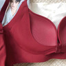 多情貓內衣女士小胸聚攏收副乳防下垂薄款性感文胸罩2026新款本命年紅色 酒紅色套裝（本命年結婚專(zhuān)用） M （34/75AB杯/90-105斤）【厚2CM】 曬單實(shí)拍圖