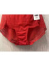 曼妮芬性感蕾絲女生短褲中腰低角褲無(wú)輕透底褲女士?jì)妊?040 紅色 M (160) 曬單實(shí)拍圖