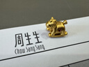 周生生 足金Charme串珠愛(ài)心心形搖搖木馬黃金轉運珠90052C定價(jià) 曬單實(shí)拍圖