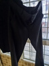 杉杉（FIRS）高彈力牛奶絲男褲秋冬加厚男士商務(wù)休閑褲西褲 黑色 35  曬單實(shí)拍圖