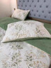 無(wú)印良品牛奶絨四件套冬季法蘭絨床上四件套加絨被套200*230cm綠光森林 曬單實(shí)拍圖