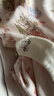 愛(ài)貝迪拉（AIBEDILA）嬰兒衣服早秋季冬裝嬰幼兒多巴胺男小月齡外出服女寶寶睡衣連體衣 【洋甘菊&低敏超柔】塔瓦娜天鵝-中開(kāi)款 66cm （建議13-16斤） 曬單實(shí)拍圖