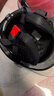 迅霆（XUNTING）大號電動(dòng)車(chē)頭盔男女士3C認證大碼電瓶車(chē)摩托車(chē)半盔夏季防曬透氣四季通用新國標安全帽 3C護耳 黑【短茶+短透】58-64cm 曬單實(shí)拍圖