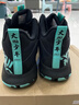 特步（XTEP）童鞋兒童運動(dòng)鞋校園高密鞋面訓練籃球鞋 黑/極光綠 37 曬單實(shí)拍圖