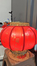 極度空間新年燈籠仿羊皮大紅燈籠春節裝飾陽(yáng)臺大門(mén)福字店鋪商場(chǎng)宮燈40# 曬單實(shí)拍圖