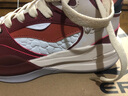 鴻星爾克高幫休閑板鞋女電池熊貓3V2春季新款厚底增高百搭運動(dòng)鞋子 蒼野灰/粉刷灰/波爾多紅 37 曬單實(shí)拍圖