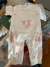 迪士尼嬰兒衣服新生兒連體衣A類(lèi)純棉爬爬服滿(mǎn)月寶寶百天包屁睡衣春秋季 曬單實(shí)拍圖
