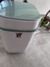 小鴨3.5公斤小型半自動(dòng)單桶迷你洗衣機 嬰兒小洗衣機  內衣褲洗衣機 抹茶綠XPB35-1708 曬單實(shí)拍圖
