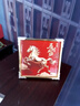 寶泰祥馬到成功擺件紫氣東來(lái)馬到成功掛畫(huà)裝飾畫(huà)玄關(guān)臥室電視柜新年喬遷 馬到成功擺件【金屬相框20*20cm】 曬單實(shí)拍圖