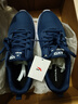 安踏（ANTA）男鞋冬季跑步鞋2025新款網(wǎng)鞋男士休閑跑鞋輕便皮面防水運動(dòng)鞋子男 曜石藍/白-1 網(wǎng)面透氣 42 曬單實(shí)拍圖