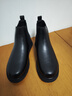 井邁切爾西馬丁靴男潮中幫英倫風(fēng)短靴男士黑色秋冬季低幫加絨高幫皮鞋 黑色中幫【四季款】 42 皮鞋碼 曬單實(shí)拍圖