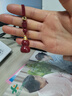 普陀山朱砂葫蘆小吊墜可打開(kāi)裝朱砂福祿項鏈鑰匙扣男女創(chuàng  )意禮物 鑰匙扣款-紅繩(含朱砂粉) 曬單實(shí)拍圖