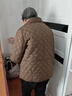 俞兆林（YUZHAOLIN）中老年女裝冬季短款輕薄媽媽裝羽絨服老太太大碼外套奶奶裝棉衣服 咖色 L (80-100斤) 曬單實(shí)拍圖