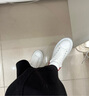 亞歷山大麥昆（Alexander McQueen）厚底運動(dòng)鞋男牛皮小白鞋禮物553680-WIEEN-黑尾 41.5 曬單實(shí)拍圖