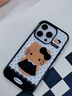 素洛適用蘋(píng)果17promax手機殼波點(diǎn)黑裙K貓公仔iPhone16pro超好看時(shí)尚個(gè)性15高級感透明14大孔防摔保護套 波點(diǎn)黑裙kt貓大孔 iPhone 15 Pro 曬單實(shí)拍圖